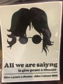 John Lennon - 1969- Give a peace a chance (Verde)